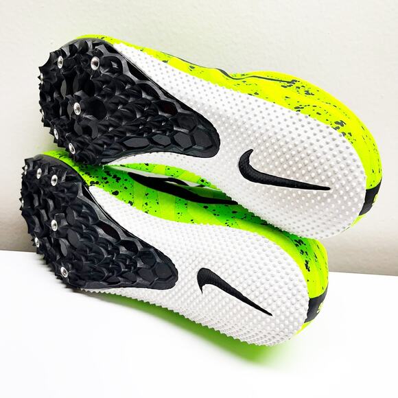 NEW Nike Zoom Rival S 9 Electric Green Track Spikes Shoes Men's 11 Women's 12.5 - Picture 6 of 6